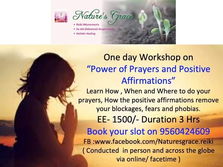 Prayers & positivity Workshop